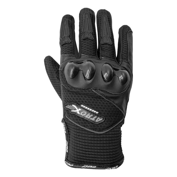 Guantes Atrox AT-4210 Ventilado Corto Negro