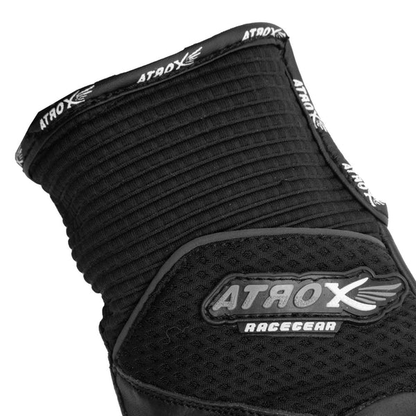 Guantes Atrox AT-4210 Ventilado Corto Negro