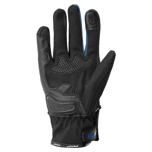 Guantes Atrox AT-4210 Ventilado Corto Azul
