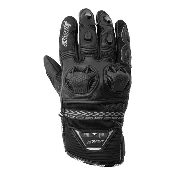 Guantes Atrox CE-4320 Piel Corto Negro