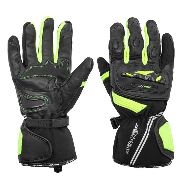 Guantes Atrox AT-4001 Piel Largo Amarillo