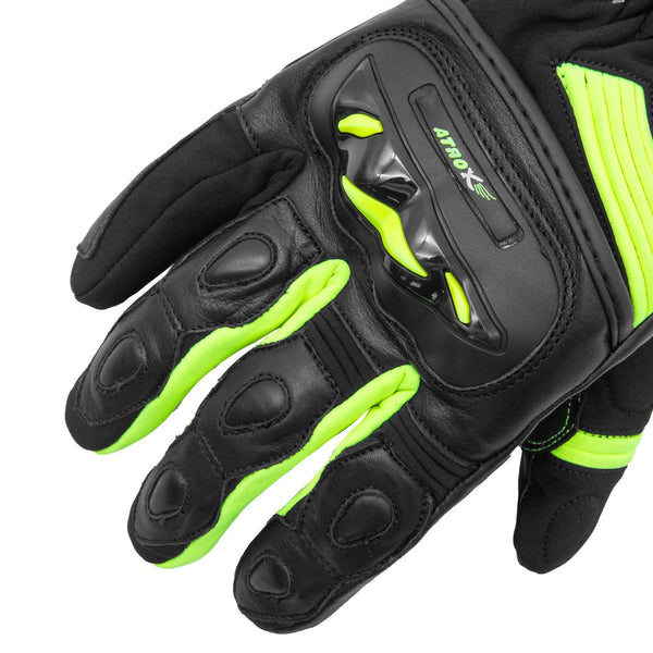 Guantes Atrox AT-4001 Piel Largo Amarillo