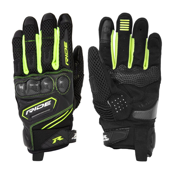 Guantes Ride Sport R-204 Amarillo Fluo