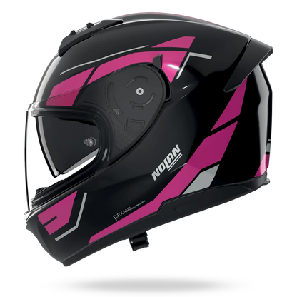 Casco Integral Nolan N60-6 Sincrono Rosa Negro