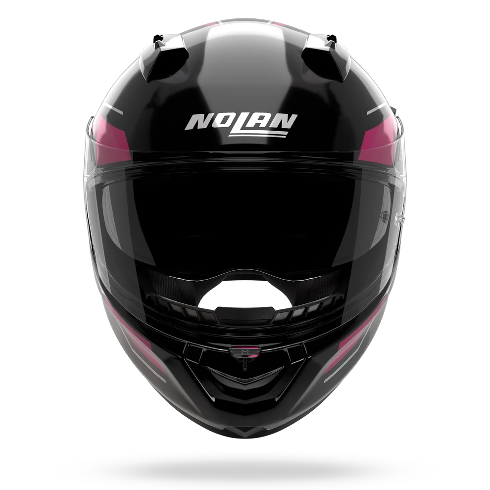 Casco Integral Nolan N60-6 Sincrono Rosa Negro