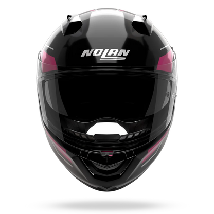 Casco Integral Nolan N60-6 Sincrono Rosa Negro