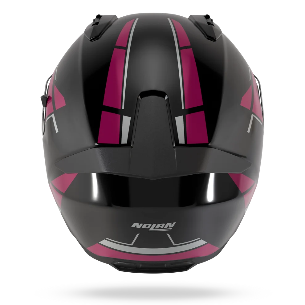 Casco Integral Nolan N60-6 Sincrono Rosa Negro
