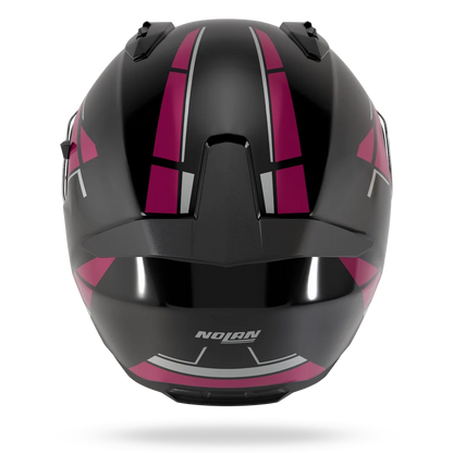 Casco Integral Nolan N60-6 Sincrono Rosa Negro