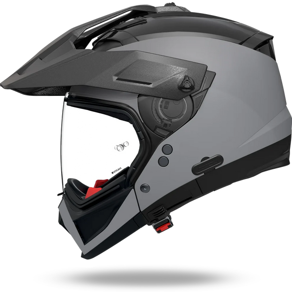 Casco Crossover Nolan N70-2 X 06 Clasico Gris Negro Mate