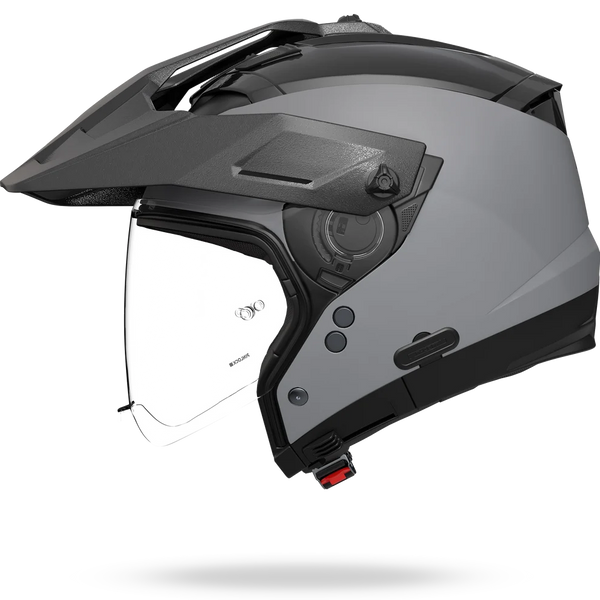 Casco Crossover Nolan N70-2 X 06 Clasico Gris Negro Mate