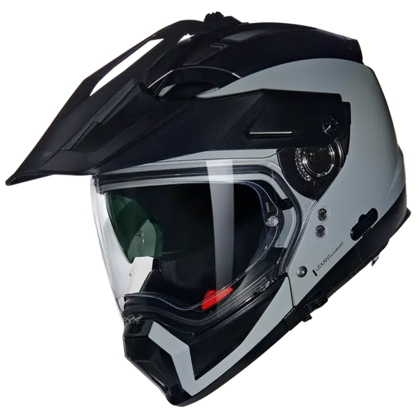 Casco Crossover Nolan N70-2 X 06 Clasico 304 Gris Negro Mate