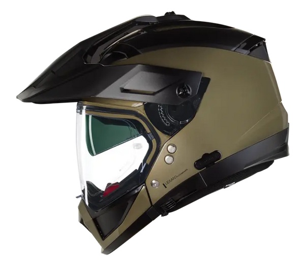 Casco Crossover Nolan N70-2 X 06 Clasico Nobile 314 Negro Piedra Brillo