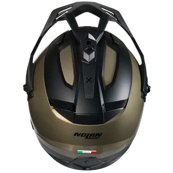 Casco Crossover Nolan N70-2 X 06 Clasico Nobile 314 Negro Piedra Brillo