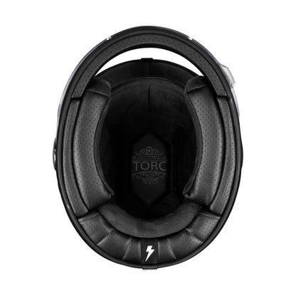 Casco Integral Torc Newport Breakers Negro Brillo