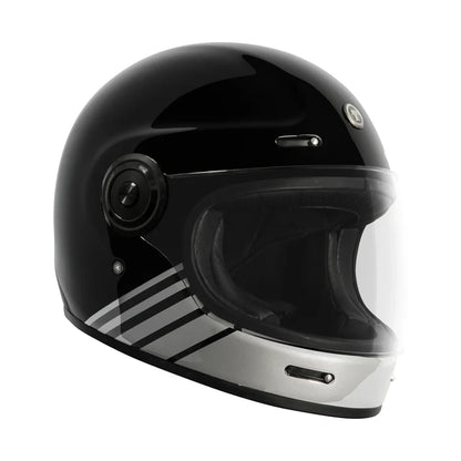Casco Integral Torc Newport Breakers Negro Brillo