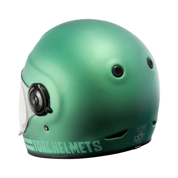 Casco Integral Torc Newport Cali Iridecent Verde Mate