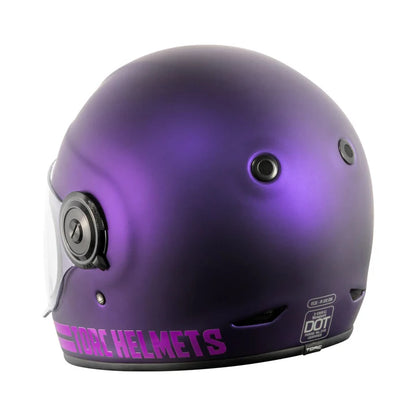 Casco Integral Torc Newport Cali Iridecent Morado Mate