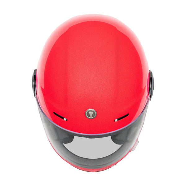 Casco Integral Torc Newport Rojo Metalico