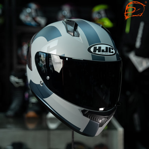 Casco Integral Hcc C10 Tez Mc2Sf Azul Gris