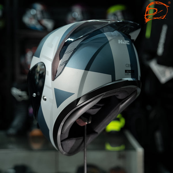 Casco Integral Hcc C10 Tez Mc2Sf Azul Gris