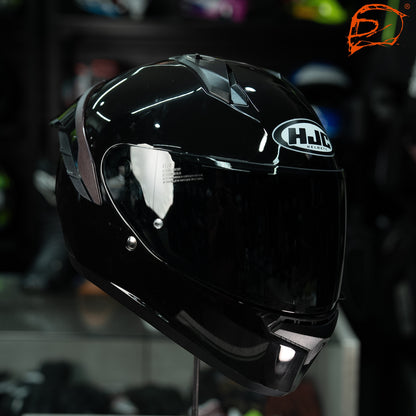Casco Integral Hjc C10 Negro Brillo