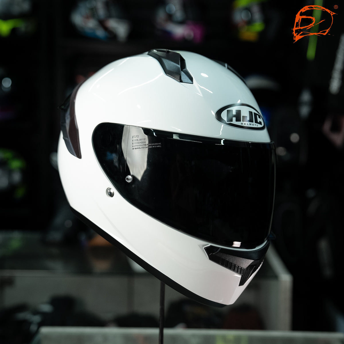 Casco Integral Hjc C10 Blanco Gloss