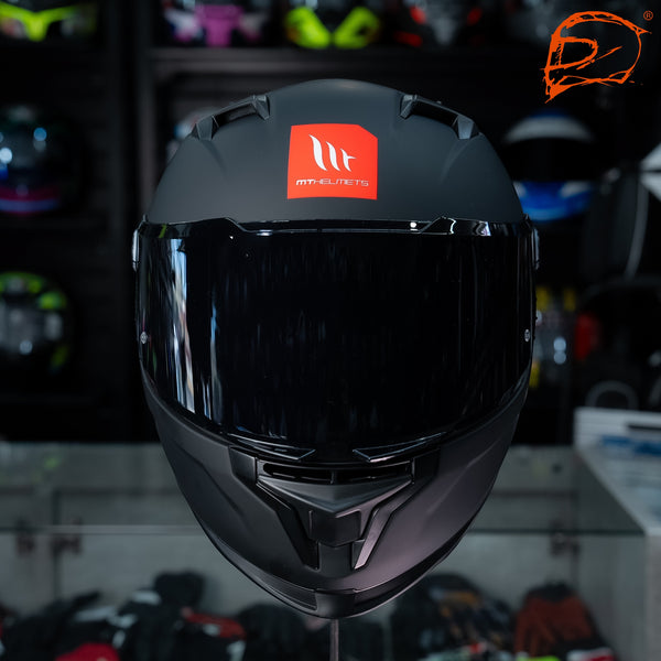 Casco Integral Mt Braker Sv A1 Negro Mate