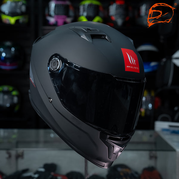 Casco Integral Mt Braker Sv A1 Negro Mate