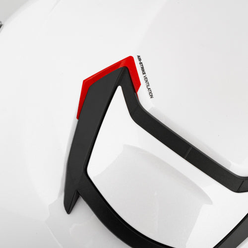 Casco Abatible Joe Rocket RKT 310 Blanco Brillo