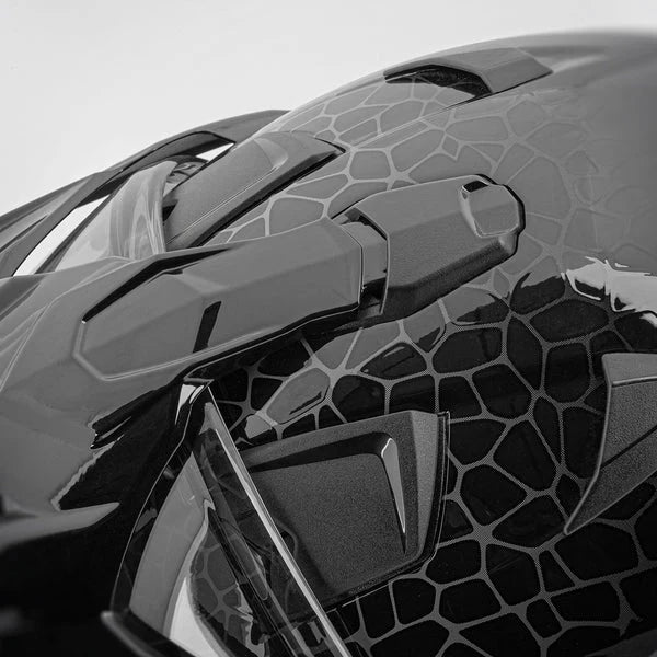 Casco Integral Joe Rocket Rkt 400 Ballistic Amarillo Neon