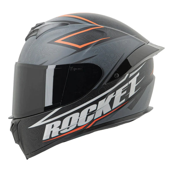 Casco Integral Joe Rocket Rkt 100 Elevation Naranja Mate