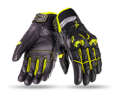 Guantes Seventy Sd-N32 Racing Naked Negro Amarillo