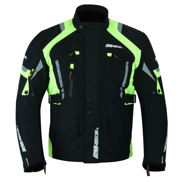 Chamarra Rmtech Sp-1044 Negra/Neon