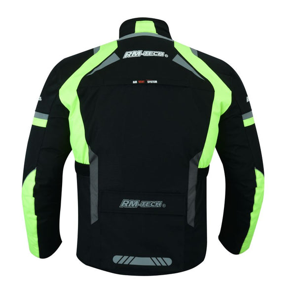 Chamarra Rmtech Sp-1044 Negra/Neon