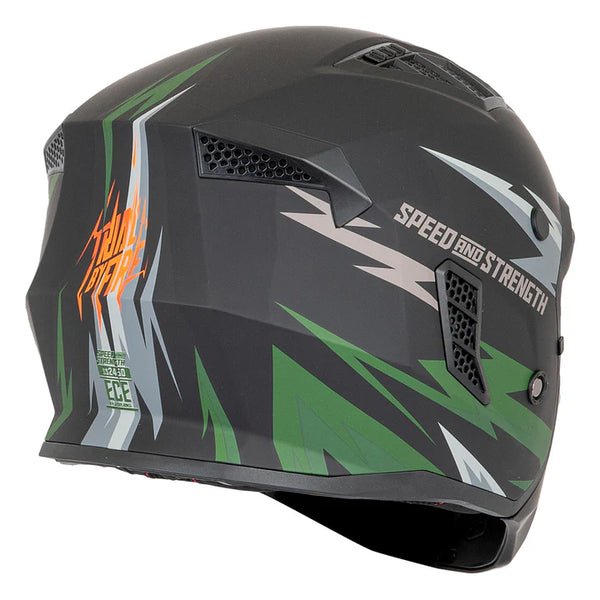 Casco Speed And Strenght Ss2450 Trial By Fire Verde Olivo Mate