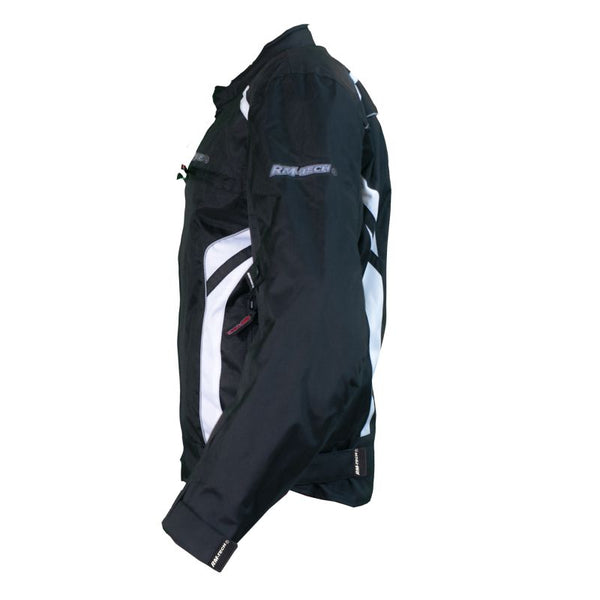 Chamarra Rmtech City Negra Blanco
