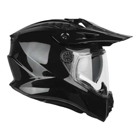Casco Mt Adventur Track Sv Pure A1 Negro Brillo