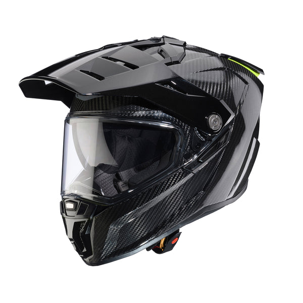 Casco Adventure Caberg Tanami Carbon Amarillo