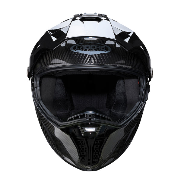 Casco Adventure Caberg Tanami Carbon Amarillo