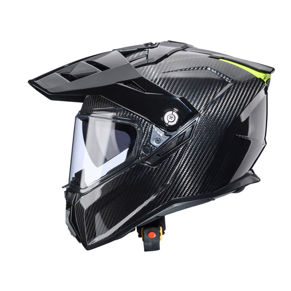 Casco Adventure Caberg Tanami Carbon Amarillo