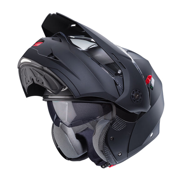 Casco Abatible Adventure Caberg Tourmax X Negro Mate