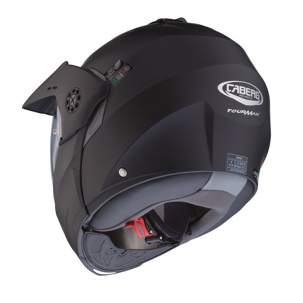 Casco Abatible Adventure Caberg Tourmax X Negro Mate
