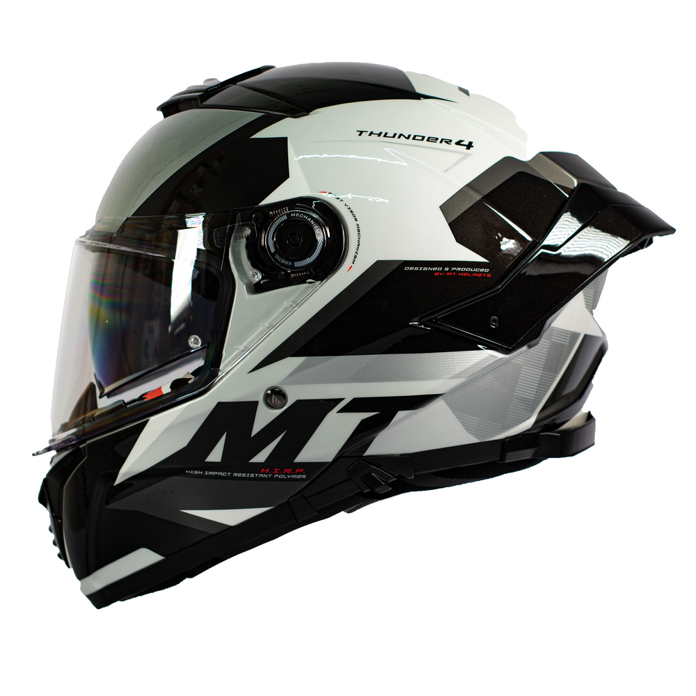 CASCO MT THUNDER 4 SV ECXEO C2 TITANIUM – Moto Helmets & Sebastian
