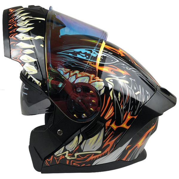 Casco Abatible R7 Alfa Mutation