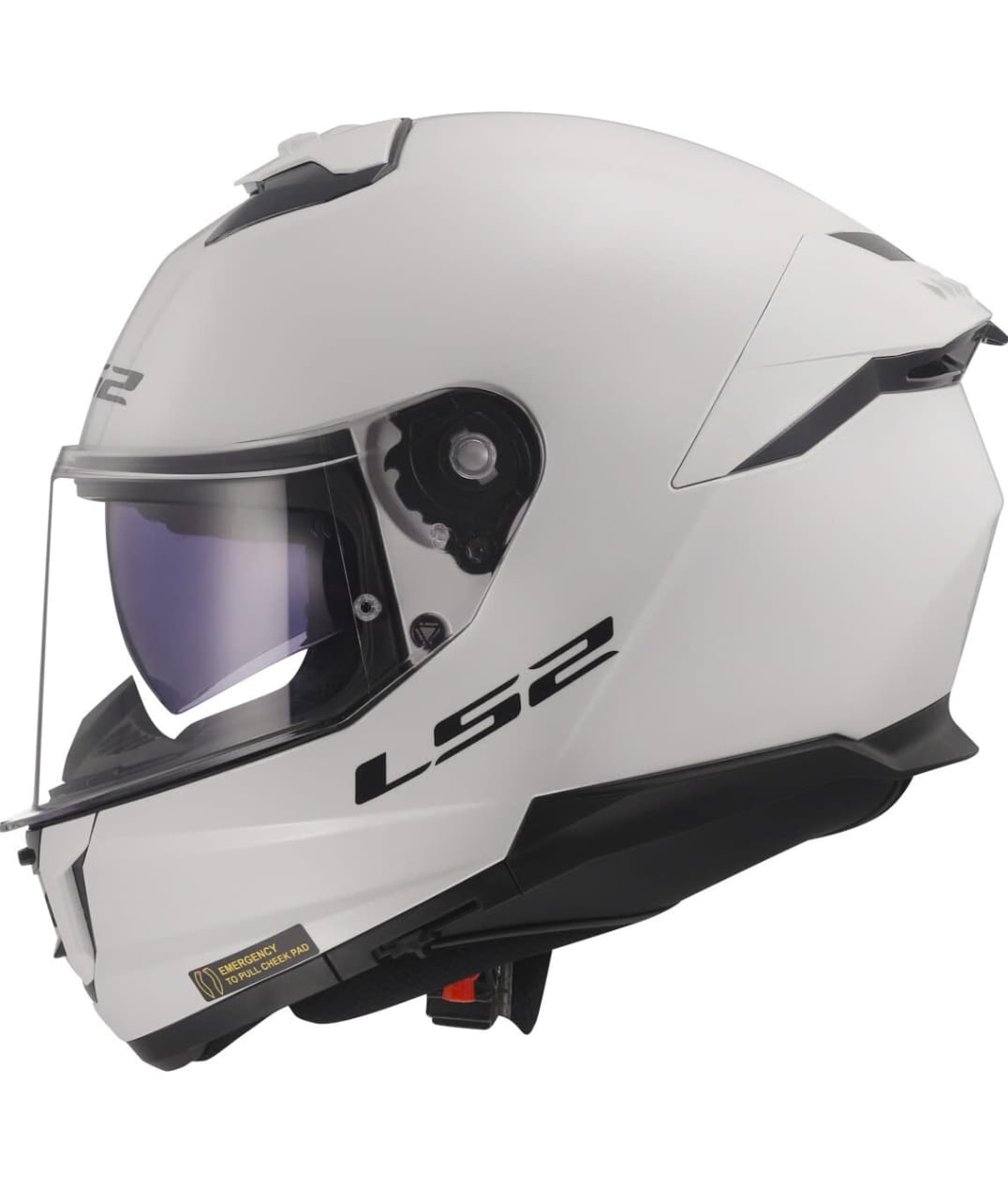 Casco Integral Ls2 Stream II Blanco Brillo FF808