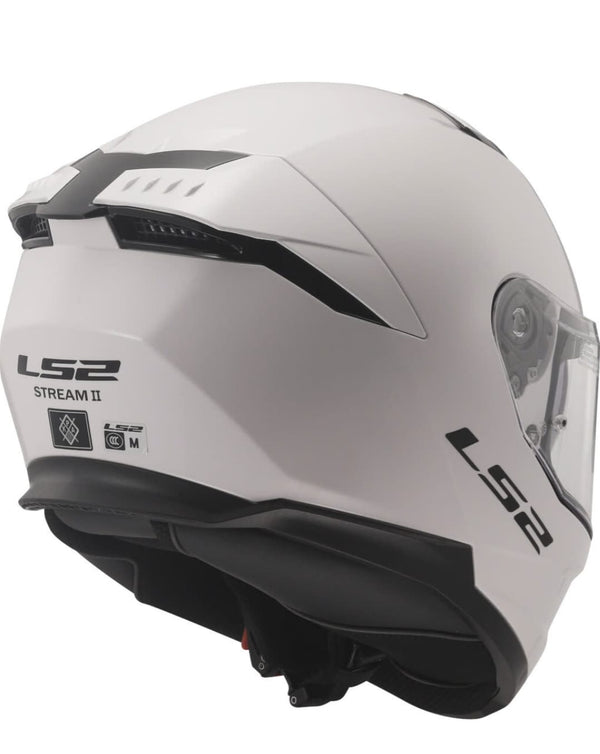 Casco Integral Ls2 Stream II Blanco Brillo FF808