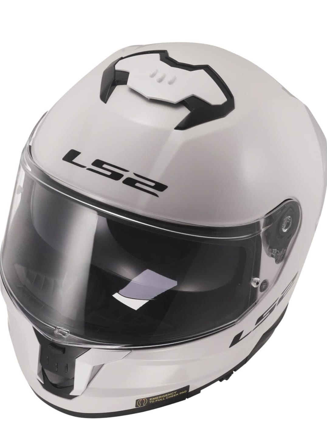 Casco Integral Ls2 Stream II Blanco Brillo FF808