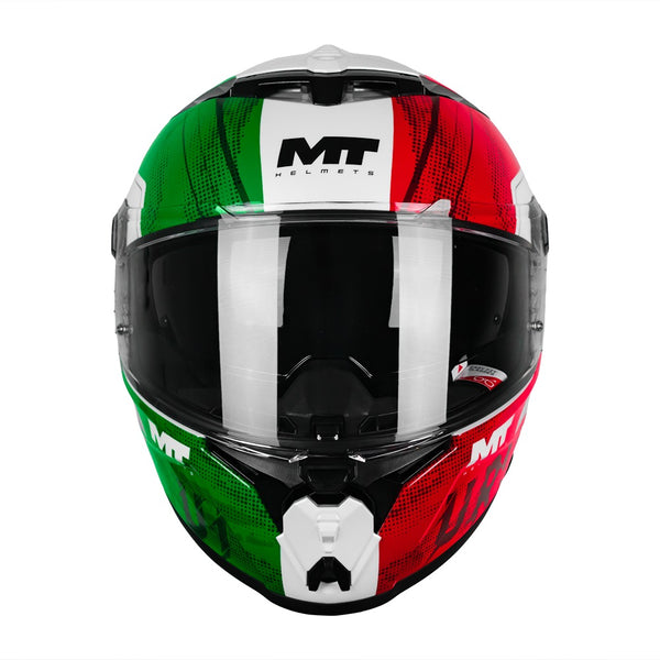 Casco Integral Mt Thunder 4 R SV Uriostegui A5 Rojo Brillo