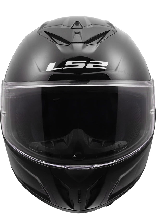 Casco Integral LS2 Rapid III Solid Negro Brillo FF820