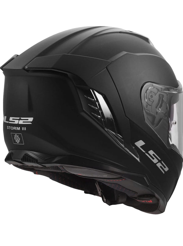 Casco Integral LS2 Storm III Negro Mate FF818